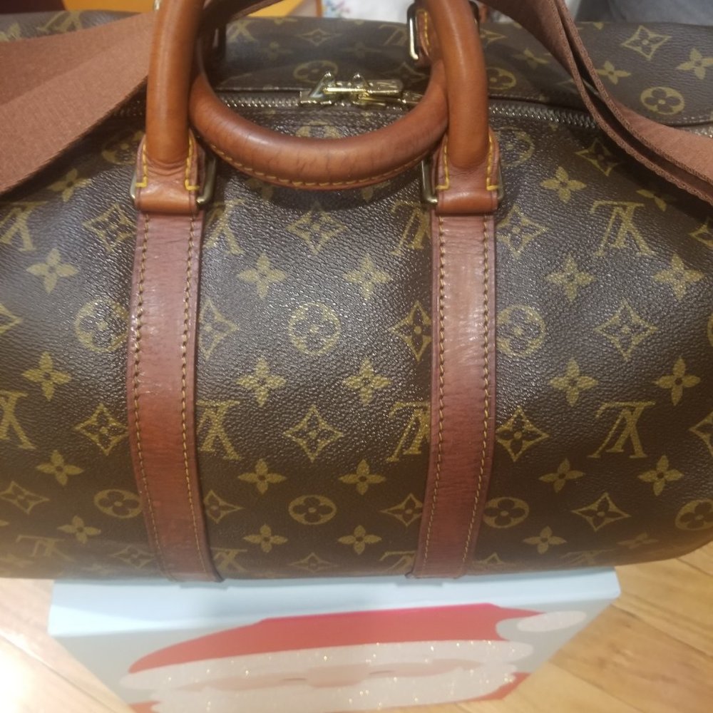 PRICE DROP! Louis Vuitton Monogram Keepall Bandouliere 45 - Picture 13 of 15